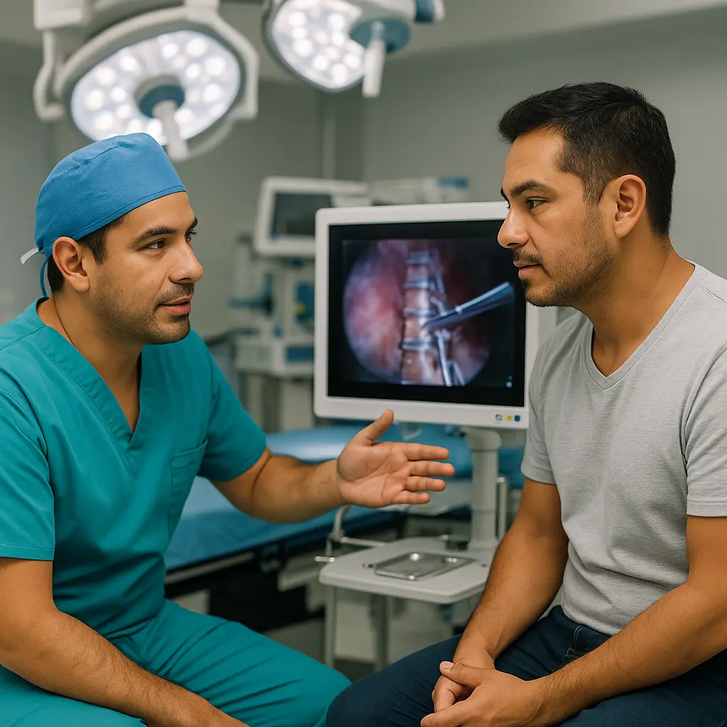 Cirugía de Columna Mínimamente Invasiva en Benito Juárez, San José Insurgentes, evaluación y tratamiento | Clínica Spine