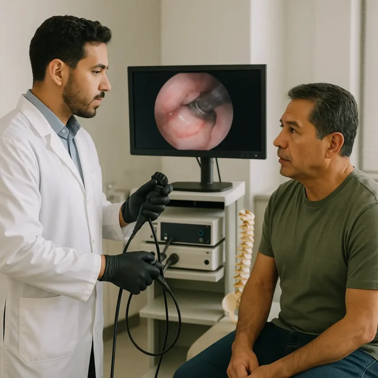 Cirugía Endoscópica de Columna Vertebral en Miguel Hidalgo, CDMX, paciente en evaluación preoperatoria | Clínica Spine