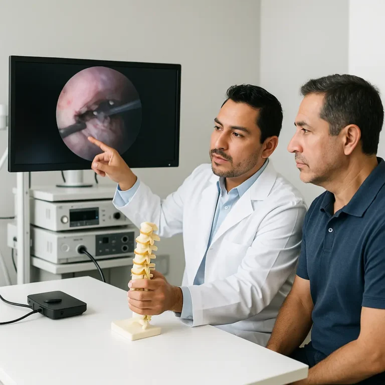 Cirugía Endoscópica de Columna Vertebral en Coyoacán, Los Girasoles, evaluación y atención cercana | Clínica Spine