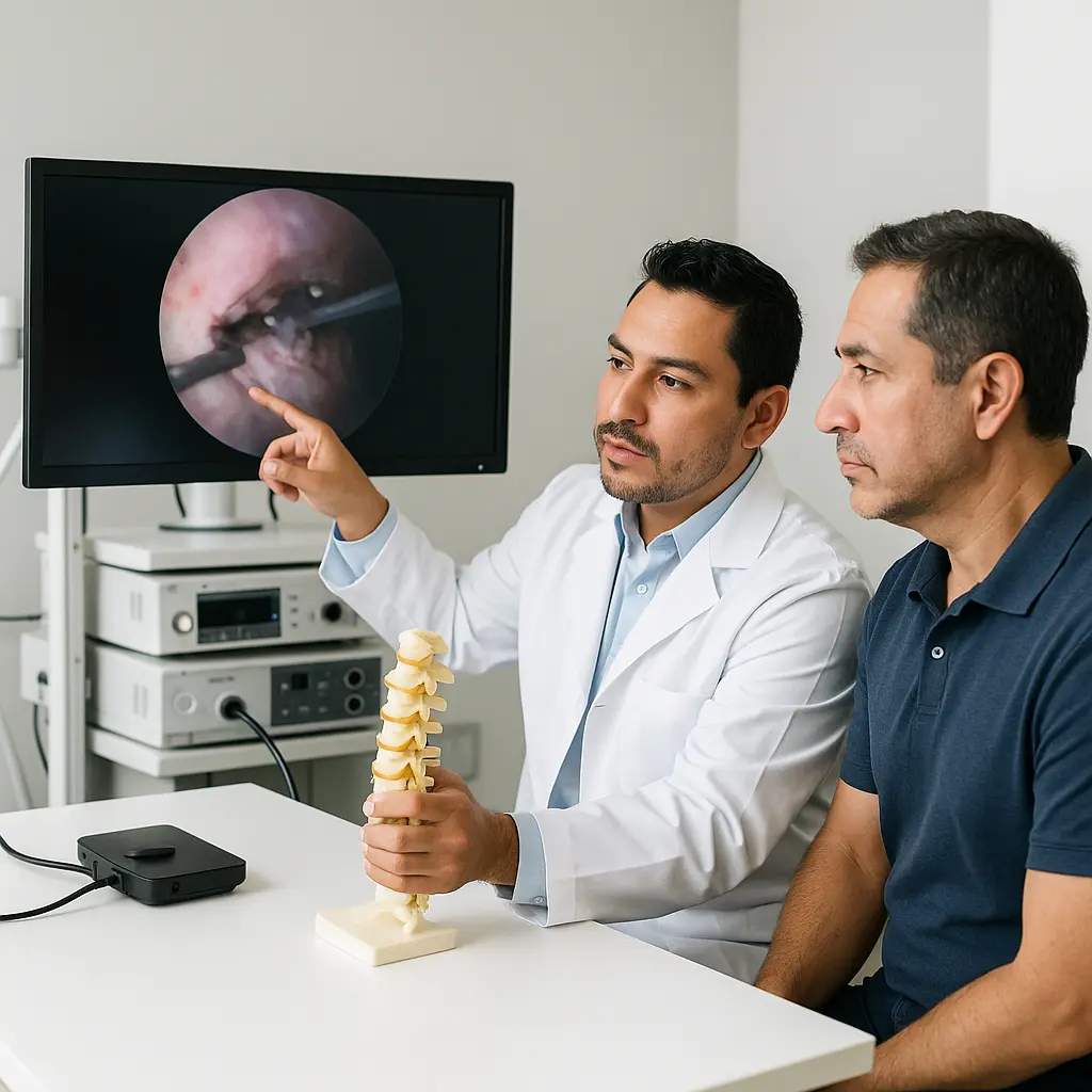 Cirugía Endoscópica de Columna Vertebral en Coyoacán, Los Girasoles, evaluación y atención cercana | Clínica Spine