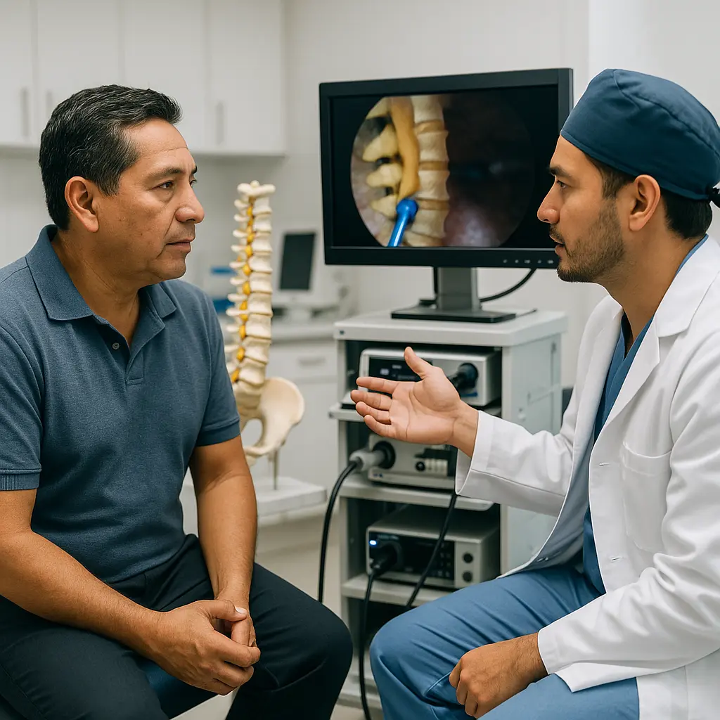 Cirugía Endoscópica de Columna Vertebral en Ciudad de México, Del Valle Sur, Benito Juárez | Clínica Spine