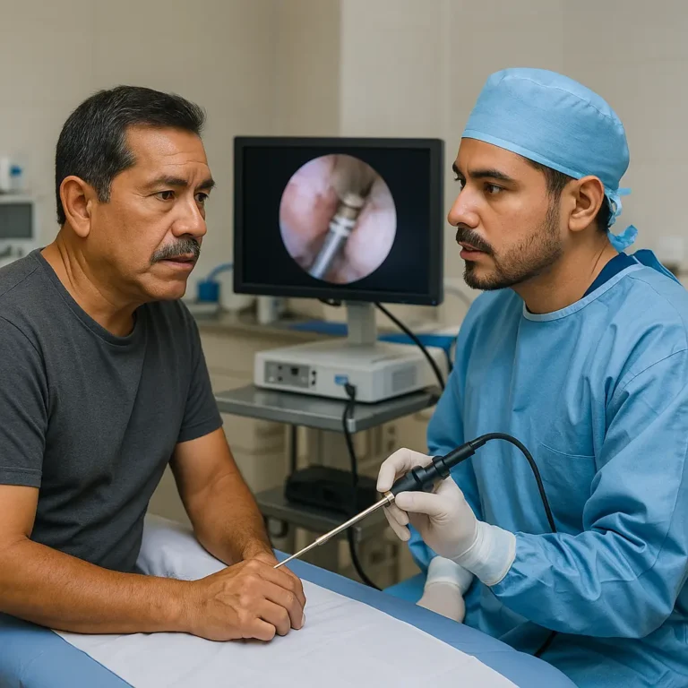 Cirugía Endoscópica de Columna Vertebral Ciudad de México Coyoacán Copilco Universidad en quirófano con equipo especializado | Clínica Spine