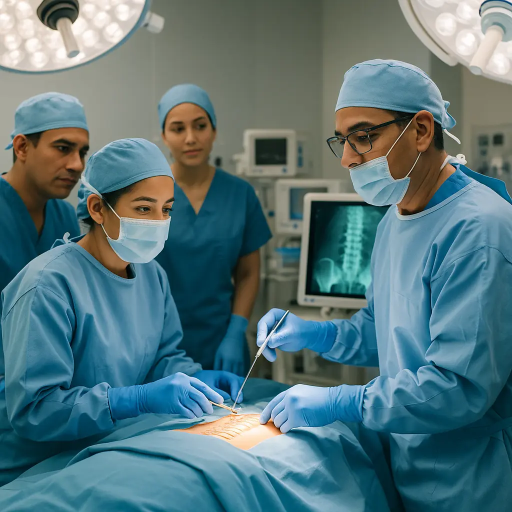Cirugía para Tumores en Columna Vertebral en Jardines del Pedregal, Álvaro Obregón, Ciudad de México - equipo quirúrgico especializado | Clínica Spine