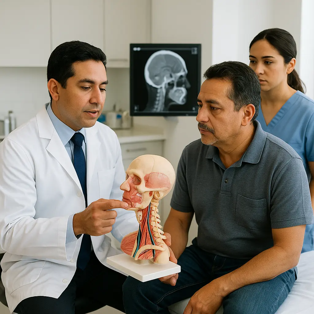 Cirujano de Cabeza y Cuello en Clínica en San Ángel CDMX, evaluación y tratamiento | Clínica Spine