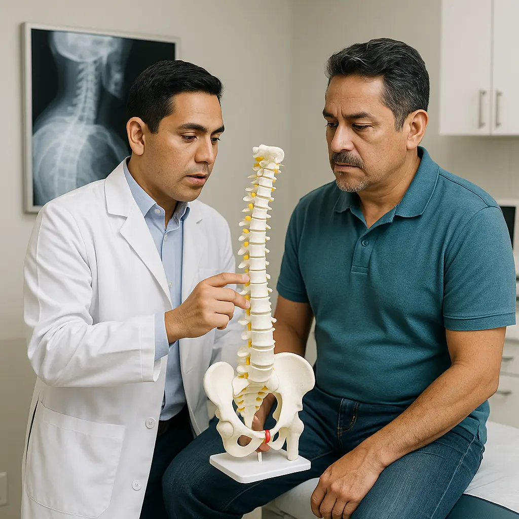 Diagnóstico y tratamiento de hernia de disco cervical y lumbar en San José Insurgentes, Benito Juárez, Ciudad de México | Clínica Spine