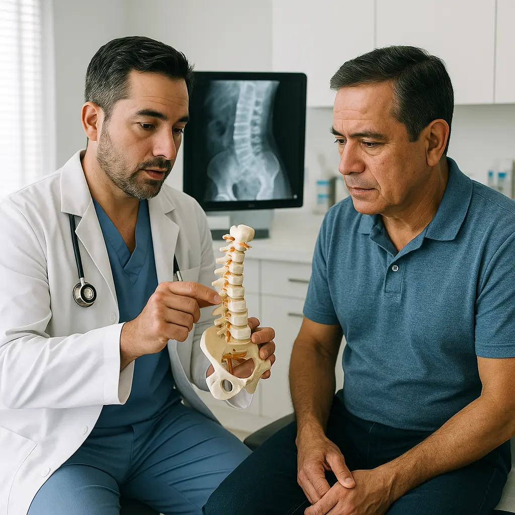 Diagnóstico y tratamiento de hernia de disco en Benito Juárez, Del Valle Sur, consulta especializada | Clínica Spine