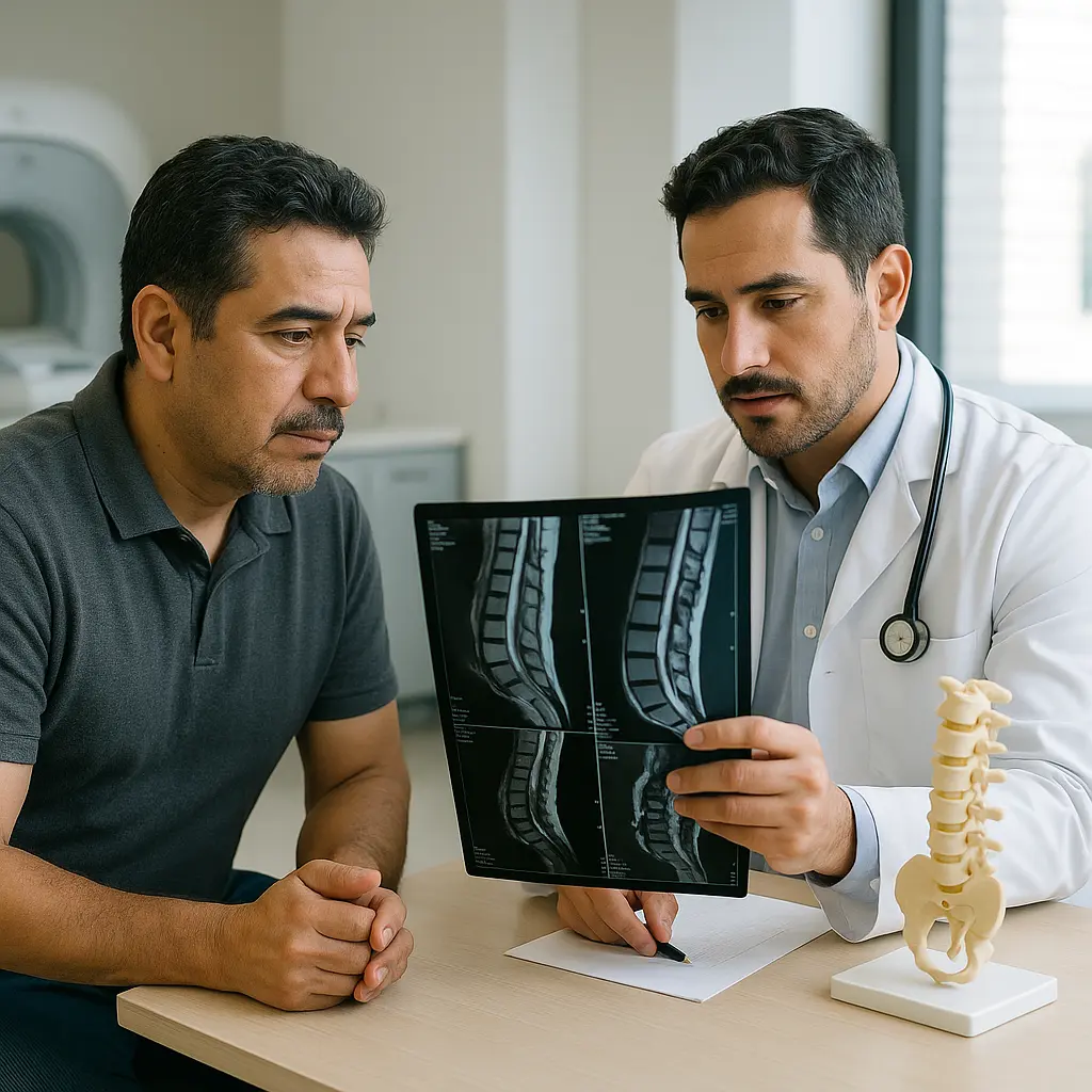 Diagnóstico y Tratamiento de Hernia de Disco Cervical y Lumbar en Ciudad de México, colonia Granada | Clínica Spine